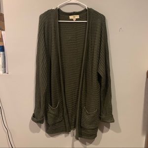 Analeigh Two Pocket Textured Cardigan